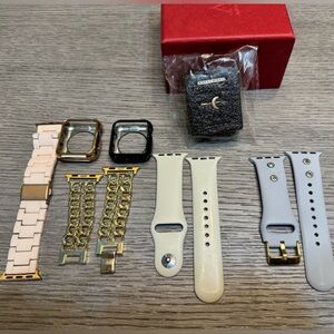 Apple Smartwatch Accessories- Bands, Face Covers, and Band Charms